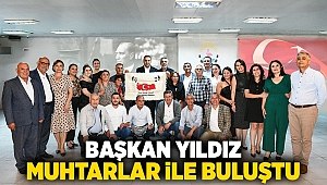 Başkan Yıldız Muhtarlar ile Buluştu