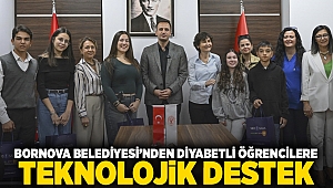 Bornova Belediyesi’nden diyabetli öğrencilere teknolojik destek