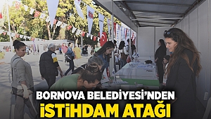 Bornova Belediyesi'nden istihdam atağı