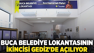 BUCA BELEDİYE LOKANTASININ İKİNCİSİ GEDİZ'DE AÇILIYOR