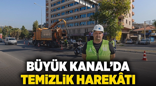 Büyük Kanal’da temizlik harekatı