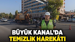 Büyük Kanal’da temizlik harekatı