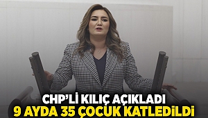 CHP'li Kılıç açıkladı: 9 ayda 35 çocuk katledildi