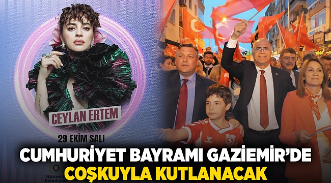 Cumhuriyet Bayramı Gaziemir’de coşkuyla kutlanacak