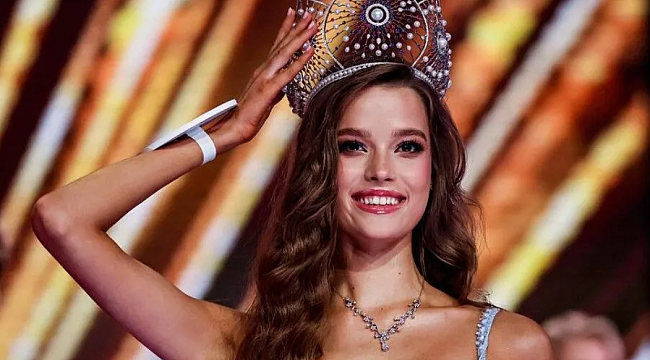 Çuvaşistanlı kız, Miss Russia güzellik yarışmasının kazananı oldu.