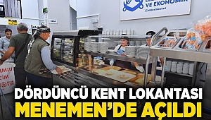 Dördüncü Kent Lokantası Menemen’de açıldı