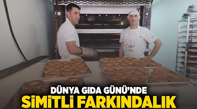 Dünya Gıda Günü’nde Simitli Farkındalık