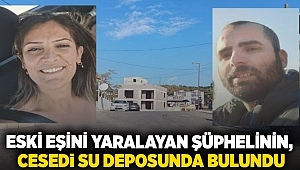 Eski eşini yaralayan şüphelinin, cesedi su deposunda bulundu