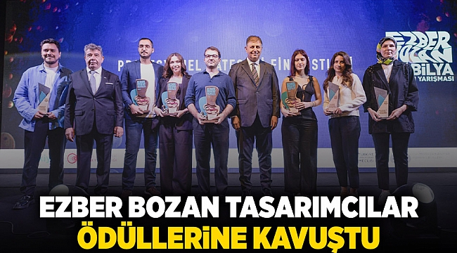 Ezber Bozan Tasarımcılar ödüllerine kavuştu