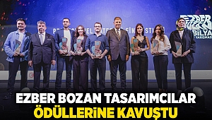 Ezber Bozan Tasarımcılar ödüllerine kavuştu