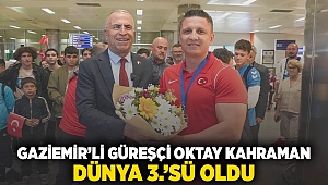 Gaziemirli güreşçi Oktay Kahraman dünya 3.’sü oldu