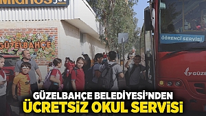  Güzelbahçe Belediyesi’nden Ücretsiz Okul Servisi