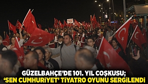 Güzelbahçe’de 101. yıl coşkusu yaşandı