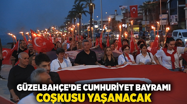 Güzelbahçe’de Cumhuriyet Bayramı Coşkusu Yaşanacak