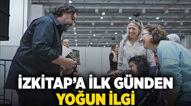 İZKİTAP’a ilk günden yoğun ilgi