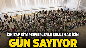 İZKİTAP kitapseverlerle buluşmak için gün sayıyor