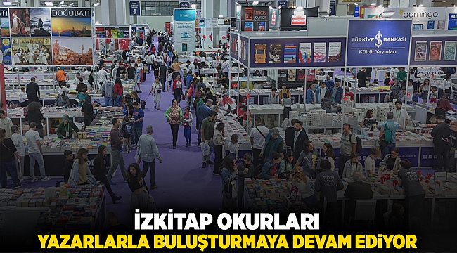 İZKİTAP okurları yazarlarla buluşturmaya devam ediyor