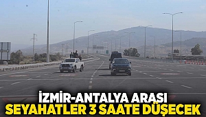 İzmir- Antalya arası seyahatler 3 saate düşecek