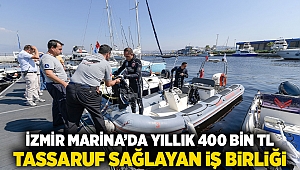 İzmir Marina’da yıllık 400 bin TL tasarruf sağlayan iş birliği 