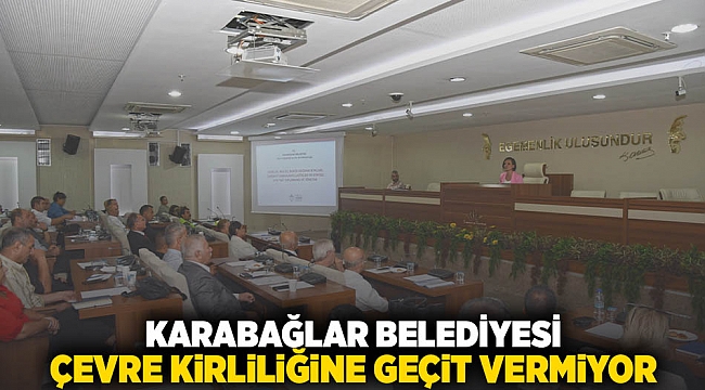 Karabağlar Belediyesi çevre kirliliğine geçit vermiyor