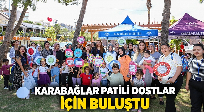 Karabağlar patili dostlar için buluştu