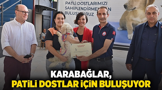 Karabağlar, patili dostlar için buluşuyor