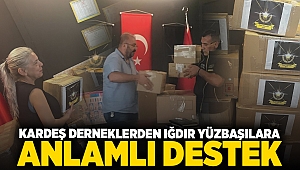 Kardeş Derneklerden Iğdır Yüzbaşılara Anlamlı Destek: Şehit Er Aydın Karakuş Ortaokuluna Kitap Bağışı