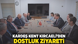 Kardeş kent Kırcaali’den dostluk ziyareti