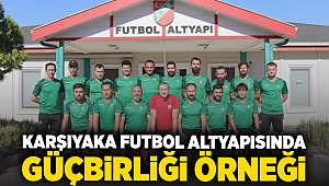 Karşıyaka futbol altyapısında güçbirliği örneği