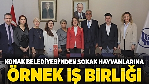 Konak Belediyesi’nden Sokak Hayvanlarına  Örnek iş Birliği