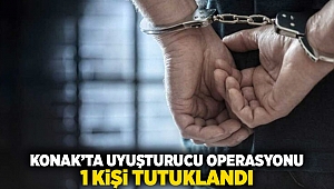 Konak'ta uyuşturucu operasyonu: 1 kişi tutuklandı