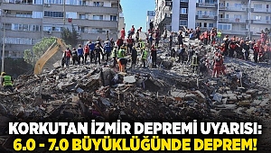 Korkutan İzmir depremi uyarısı: 6.0 - 7.0 büyüklüğünde deprem!