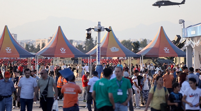 TEKNOFEST Adana'nın güvenliği ASELSAN'ın yerli ve milli ürünleriyle sağlanıyor