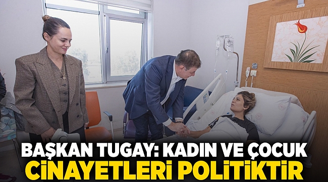 Tugay, mucizeyle yaşama tutunan Özge Polat’ı ziyaret etti