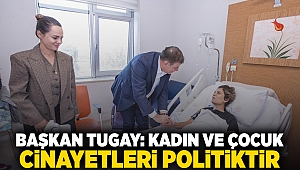 Tugay, mucizeyle yaşama tutunan Özge Polat’ı ziyaret etti