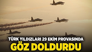 Türk Yıldızları'ndan göz dolduran 29 Ekim provası!