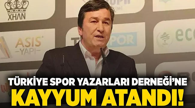 Türkiye Spor Yazarları Derneği’ne kayyum atandı!