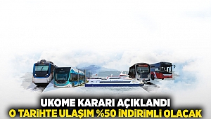 UKOME kararı açıklandı... O tarihte ulaşım %50 indirimli olacak