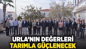 Urla’nın değerleri tarımla güçlenecek