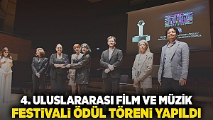 4. İzmir Uluslararası Film ve Müzik Festivali ödül töreni yapıldı