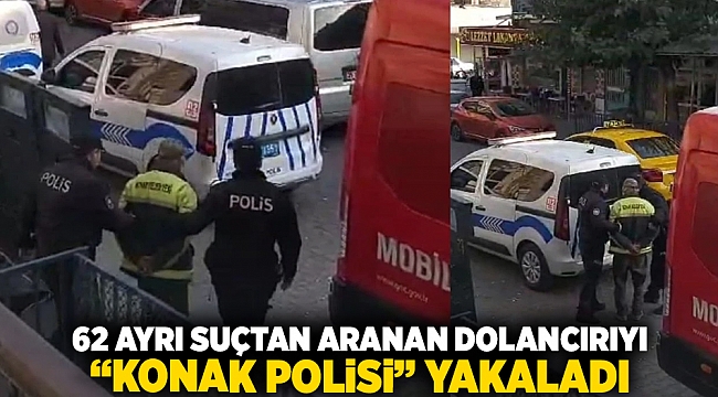 62 Ayrı suçtan aranan dolandırıcıyı 