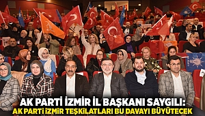 AK Parti İzmir il Başkanı Saygılı; ‘’ AK Parti İzmir teşkilatları bu davayı büyütecek