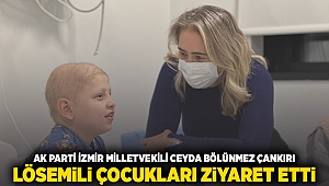 AK Parti İzmir milletvekili Ceyda Bölünmez Çankırı Lösemili Çocukları Ziyaret Etti