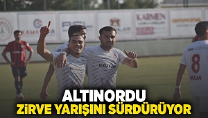 Altınordu zirve yarışını sürdürüyor!