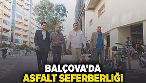 Balçova’da asfalt seferberliği