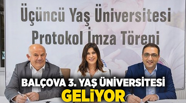 Balçova Üçüncü Yaş Üniversitesi geliyor