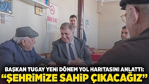 Başkan Cemil Tugay yeni dönemin yol haritasını anlattı 