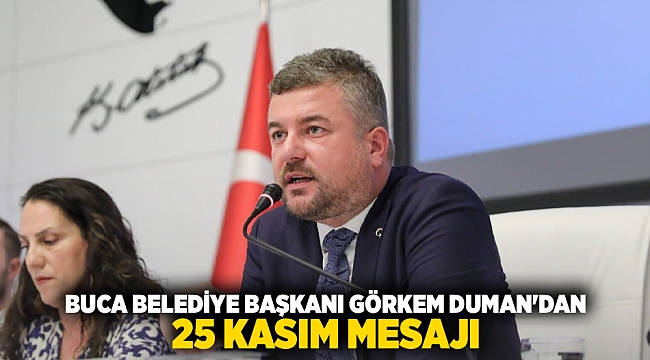 Başkan Görkem Duman’dan 25 Kasım mesajı: Kadına yönelik şiddete karşı sesimizi yükseltmeliyiz