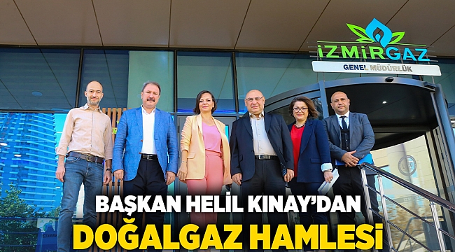 Başkan Helil Kınay’dan doğalgaz hamlesi