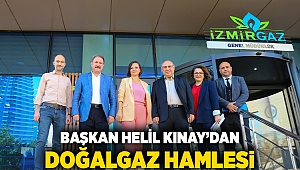 Başkan Helil Kınay’dan doğalgaz hamlesi